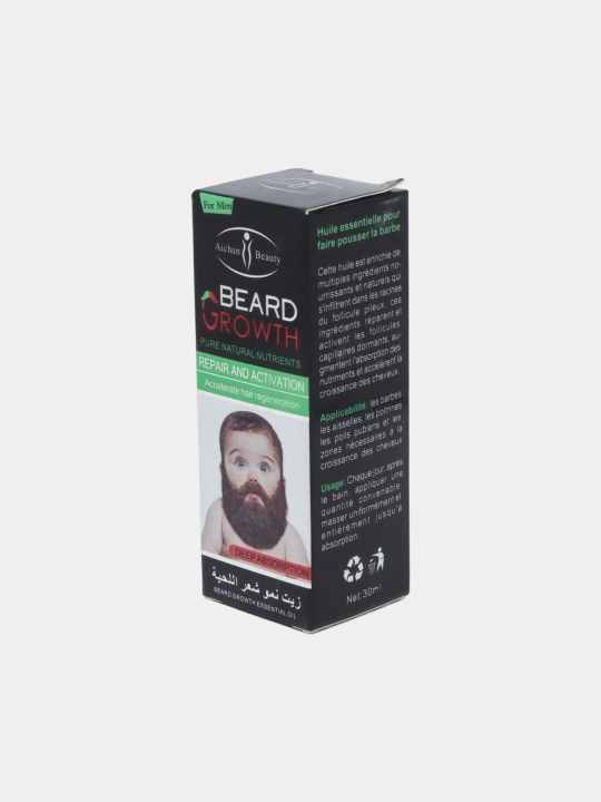 Средство для роста бороды и волос Beard Growth