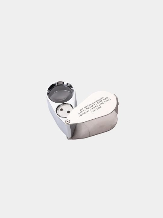 Zargarlik metall lupa, 40mm*25mm - 