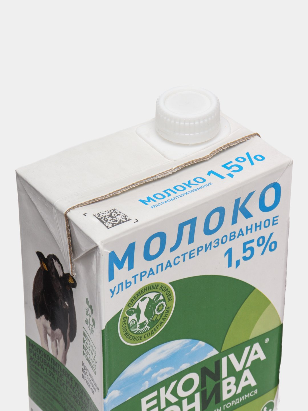 Молоко ЭкоНива, 1.5%, ультрапастерилизованное, 1000 мл