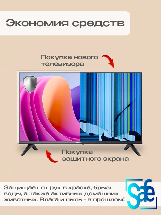 Защитный экран телевизора, 32"