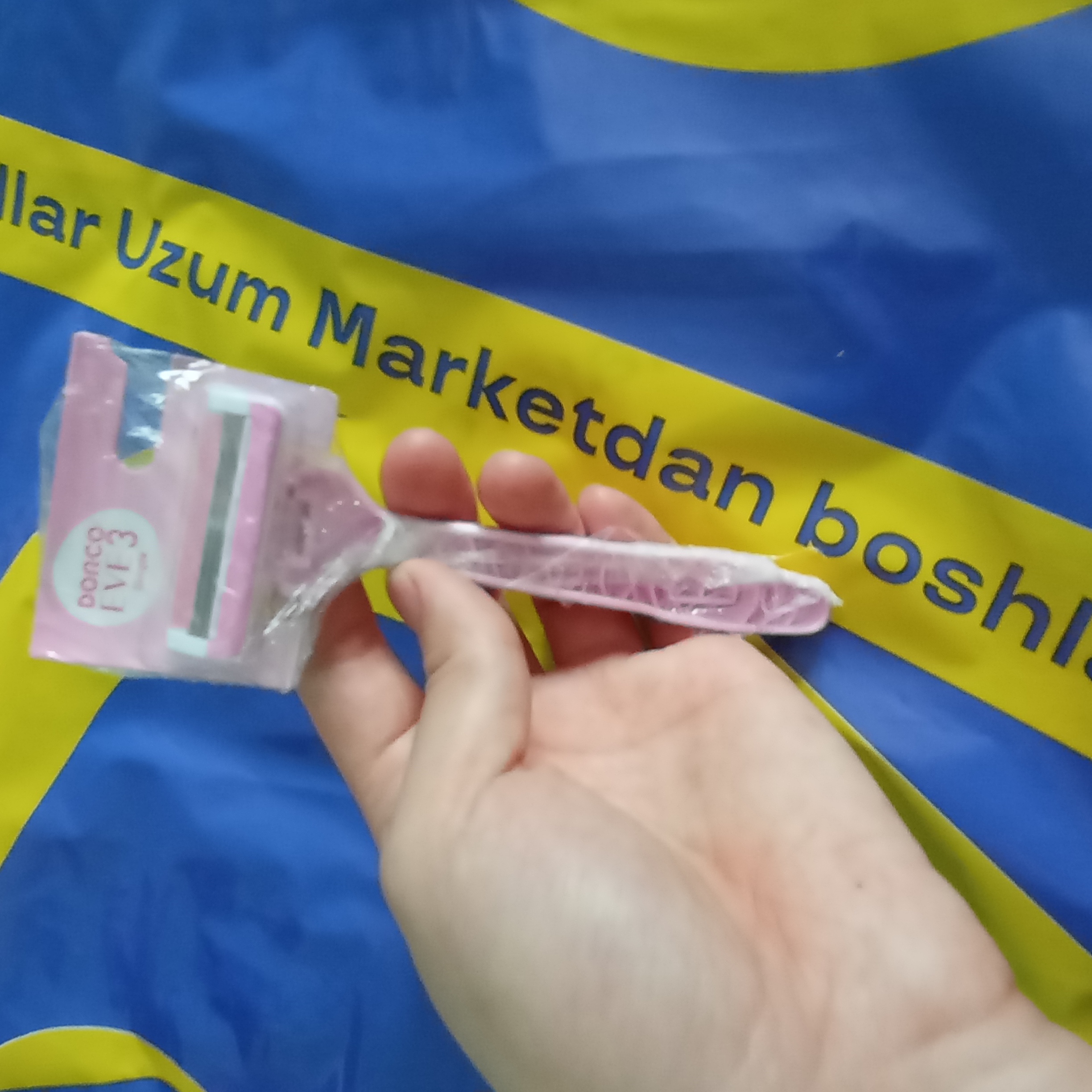 Bir martalik ayollar ustara DORCO Eve 3, 1 dona