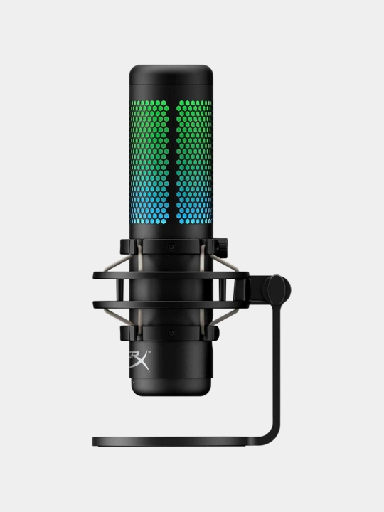 HyperX QuadCast S RGB Strimerlar va kontent yaratuvchilar uchun mikrofon