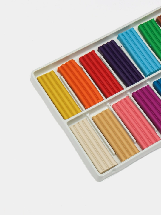 Plastilin "ZOO", 16 ranglar