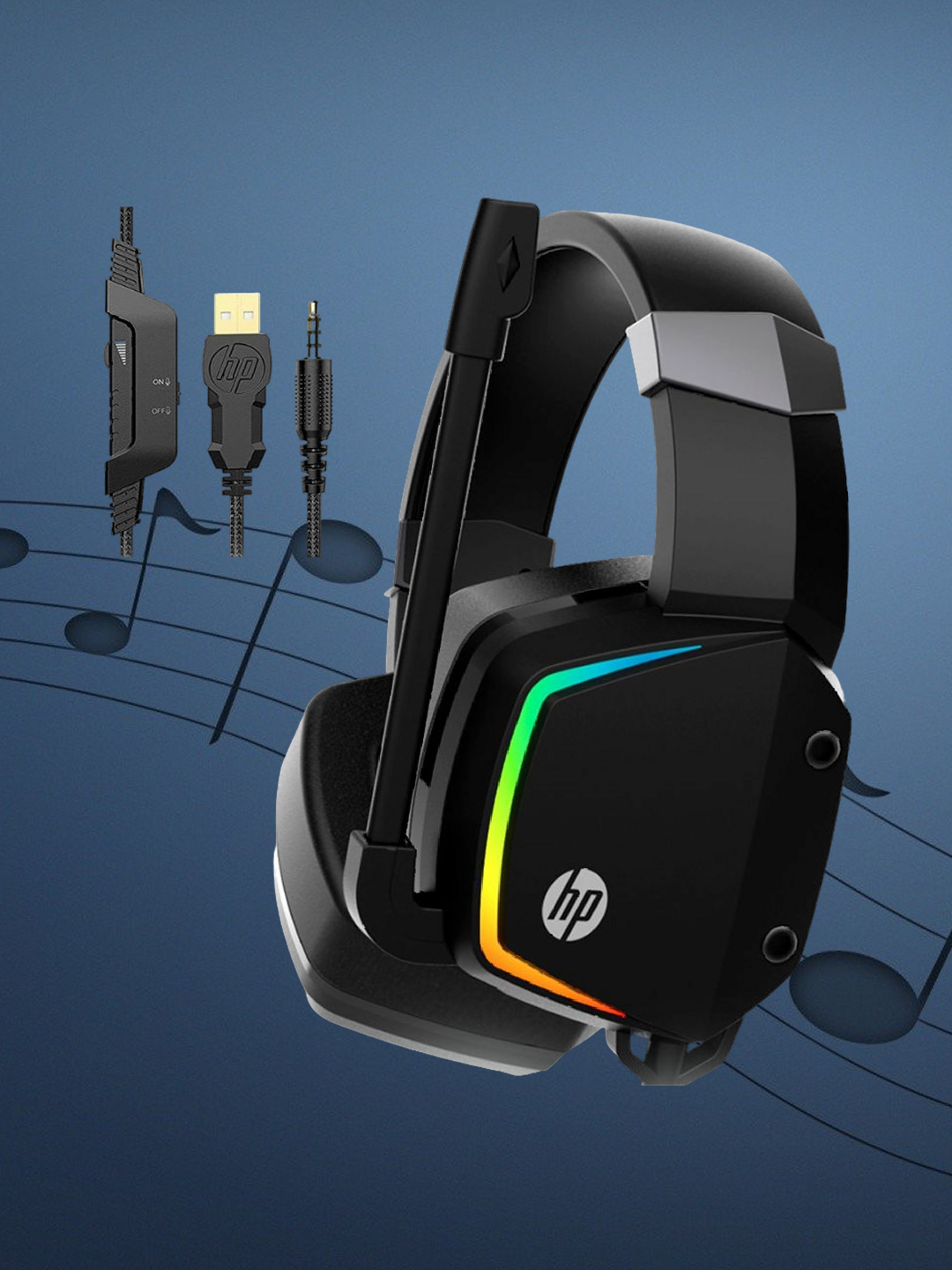 Игровая гарнитура HP H320 купить по низким ценам в интернет-магазине ...