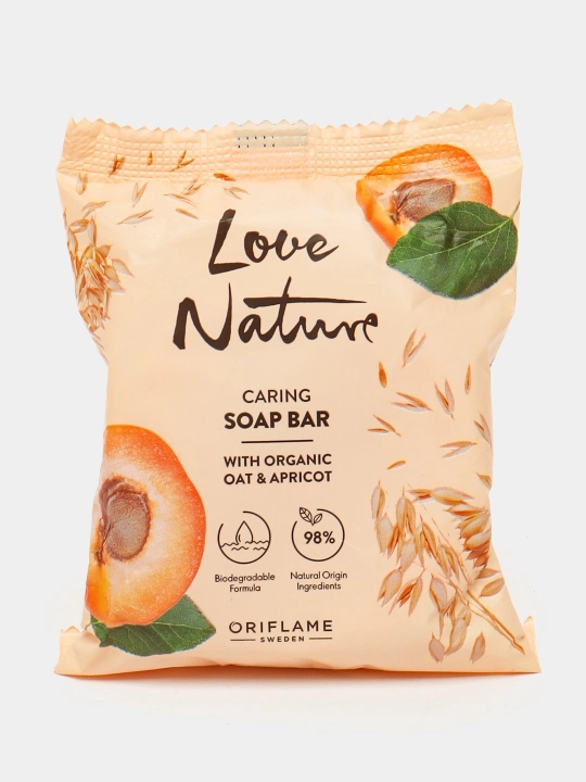 Органическое мыло Love Nature, для стирки, 75 г