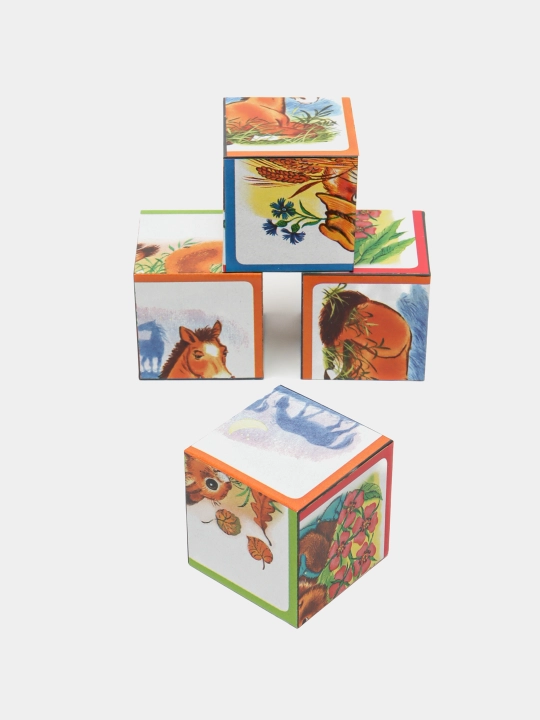 Rivojlantirish to'plami Step puzzle Do'stlar Baby Step
