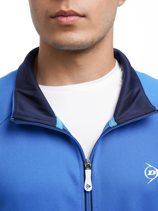 Erkaklar sport shamol himoyachisi Dunlop CLUB MENS KNITTED JACKET