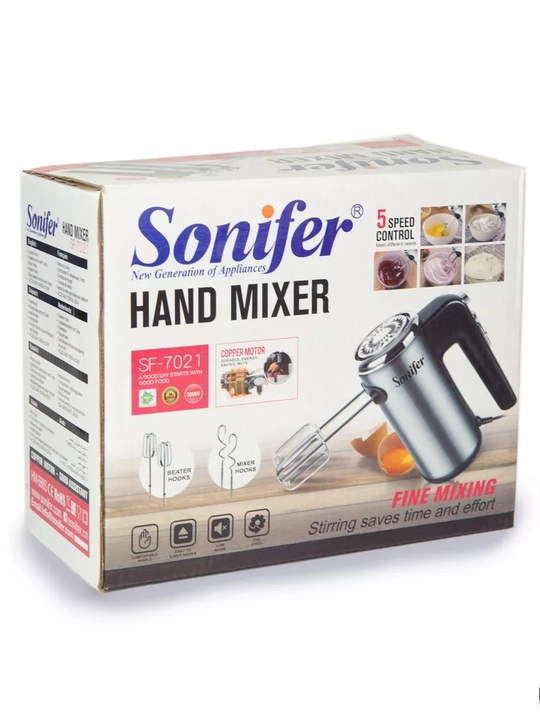 Миксер ручной Sonifer SF-7021, 300 Вт