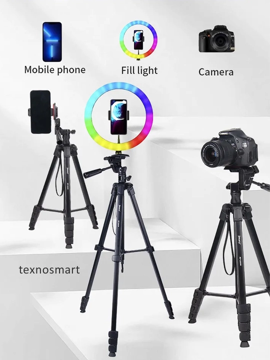Штатив Jmary kp 2209 с держателем для телефона и фотоаппарата