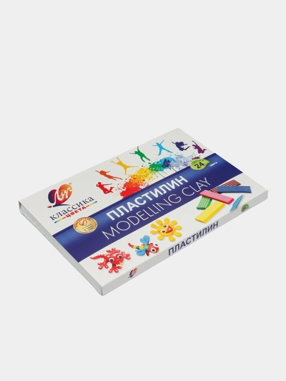 Пластилин "Классика", 24 цветов — СИГНУМ-P10B181-СИНИЙ