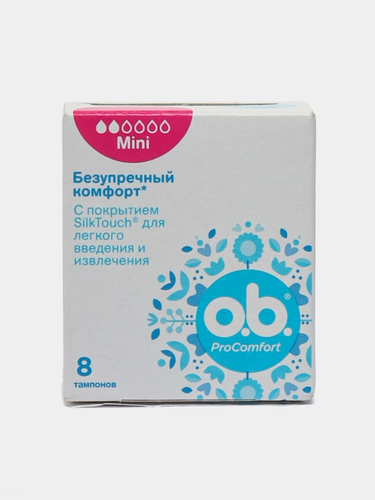 Tamponlar o.b Procomfort Mini, 8 dona