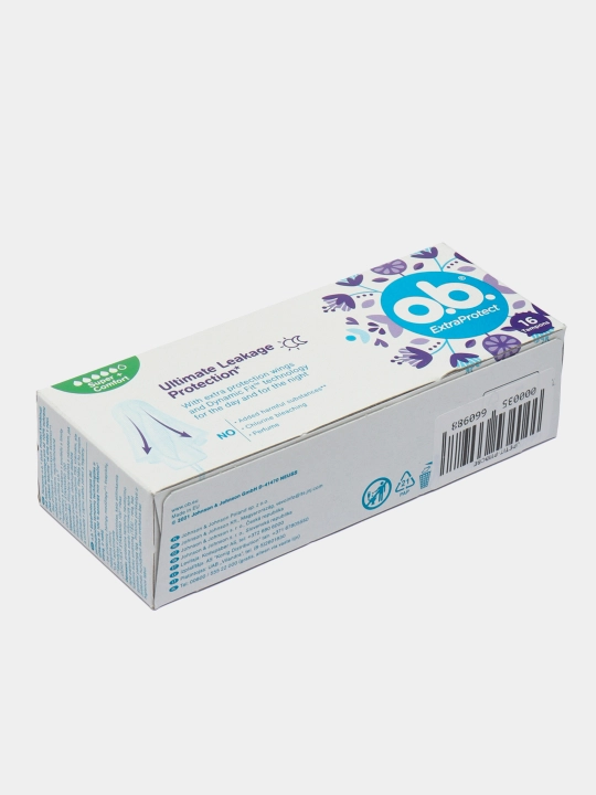 Tamponlar O.b. Extra Protection Super Plus, 16 dona