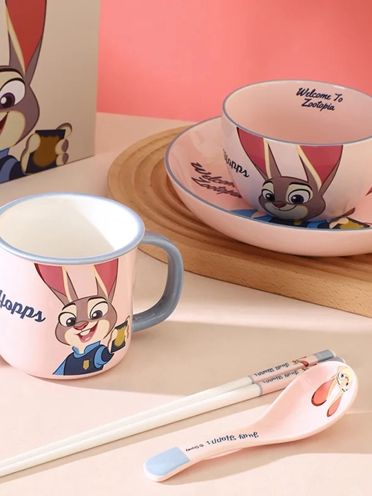 Набор детской посуды Disney из керамики