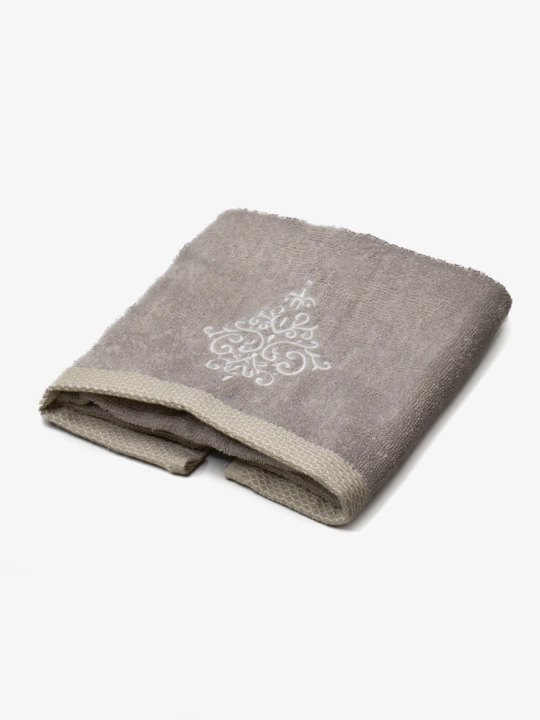 Embroidery 100% paxtali yumshoq va nam shimuvchi sochiq, 72×147 va 40×60 sm