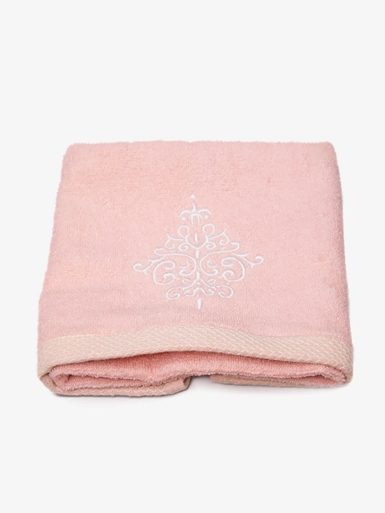 Embroidery 100% paxtali yumshoq va nam shimuvchi sochiq, 72×147 va 40×60 sm