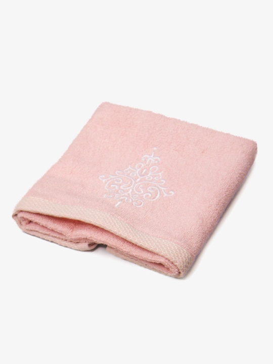Embroidery 100% paxtali yumshoq va nam shimuvchi sochiq, 72×147 va 40×60 sm