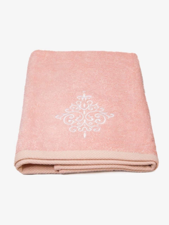 Embroidery 100% paxtali yumshoq va nam shimuvchi sochiq, 72×147 va 40×60 sm