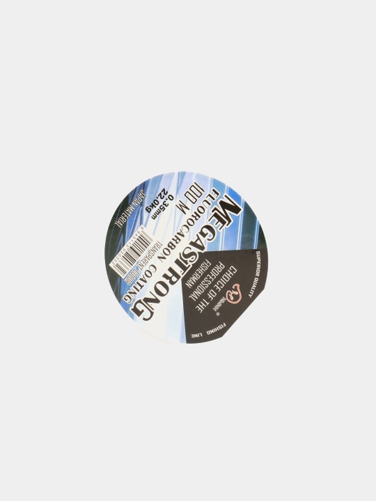 Monofilament shaffof kalibrlangan MEGASTRONG baliq ovlash liniyasi, 100 m