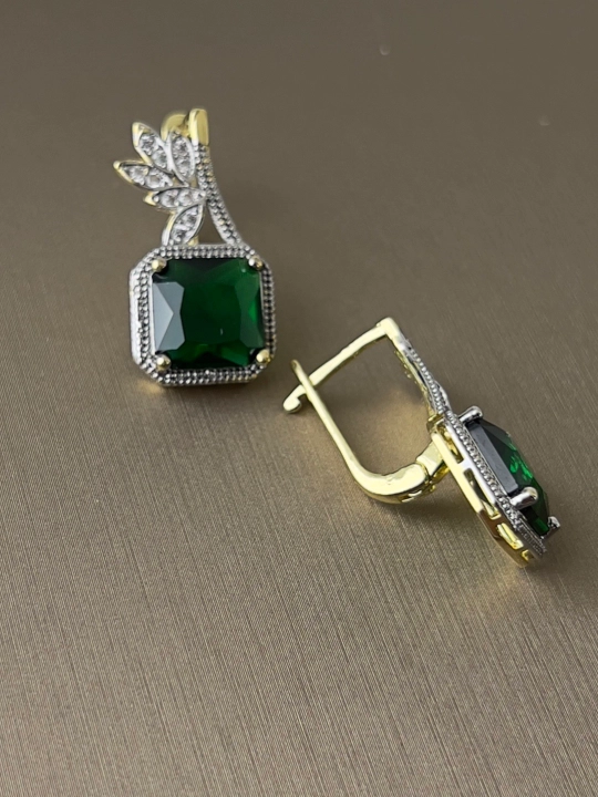 Серьги, гипоаллергенный сплав с английской застежкой