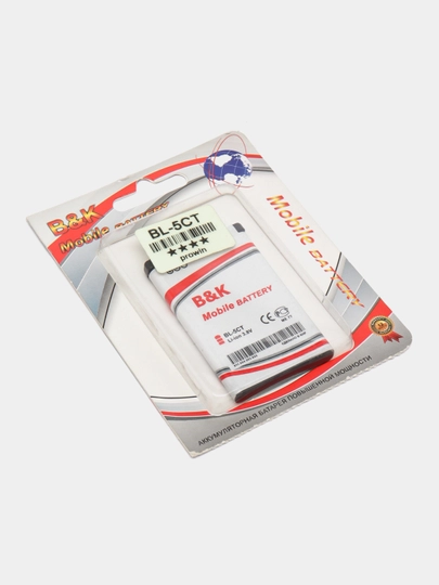 Мобильный аккумулятор BL-5CT, для моделей Nokia 3720, 5220, 5330, 6303, 6303i, 6730 и C3-00