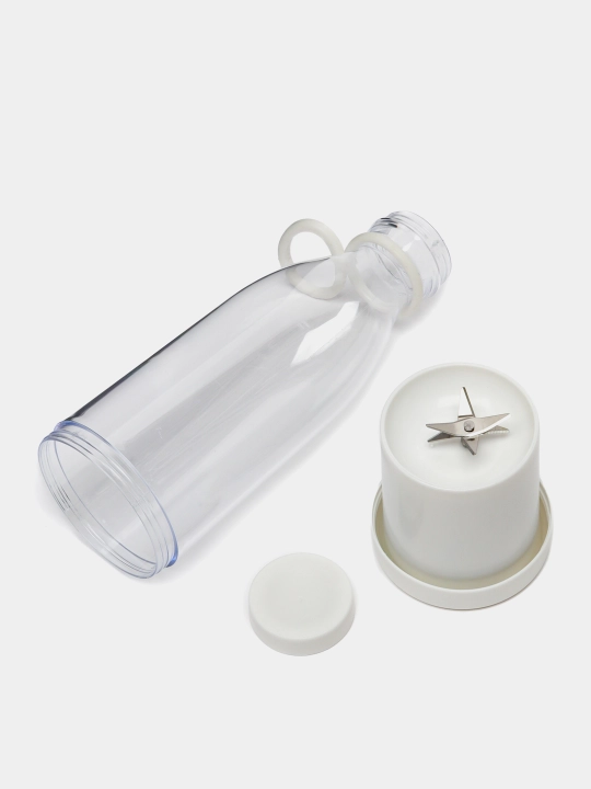 Ko‘chma simsiz mini blender, smuzi, sharbatlar va bolalar pyuresi uchun sheyker, 350 ml