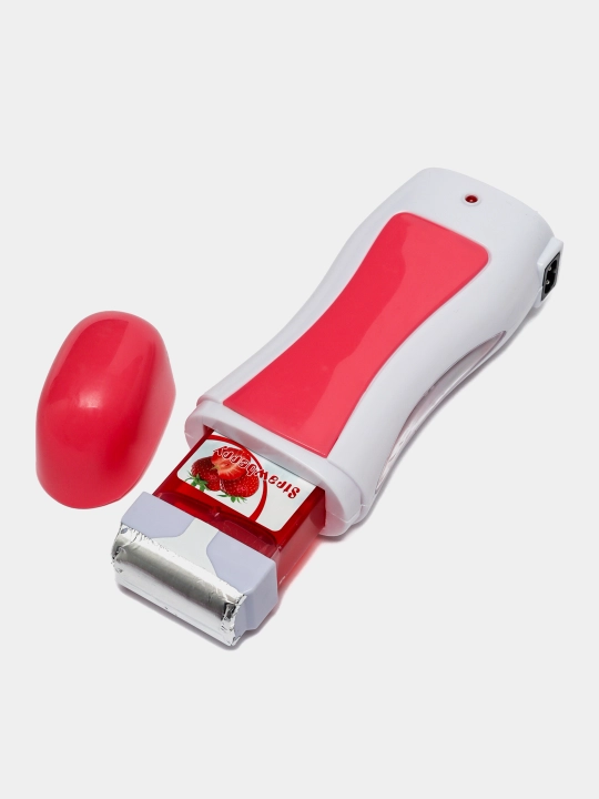 Portativ epilyator, rolikli epilyator, mumli suzgich, ATWAX, kartridjlar uchun isitgichli
