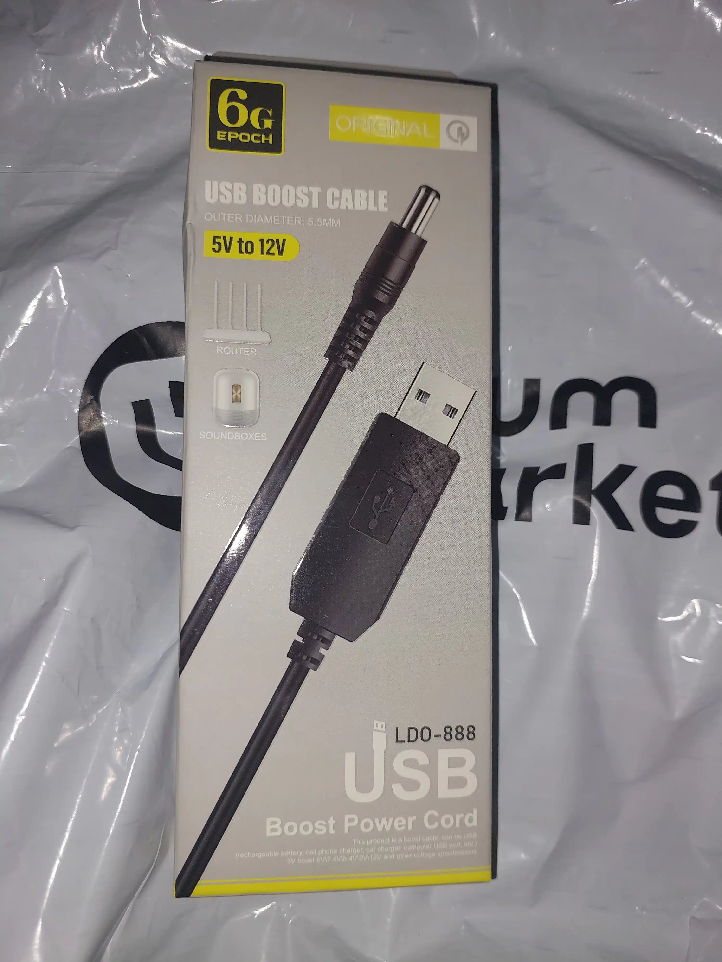 Wi-Fi kabel router uchun,  5 V dan 12 V gacha, DC kuchaytiruvchi konvertor