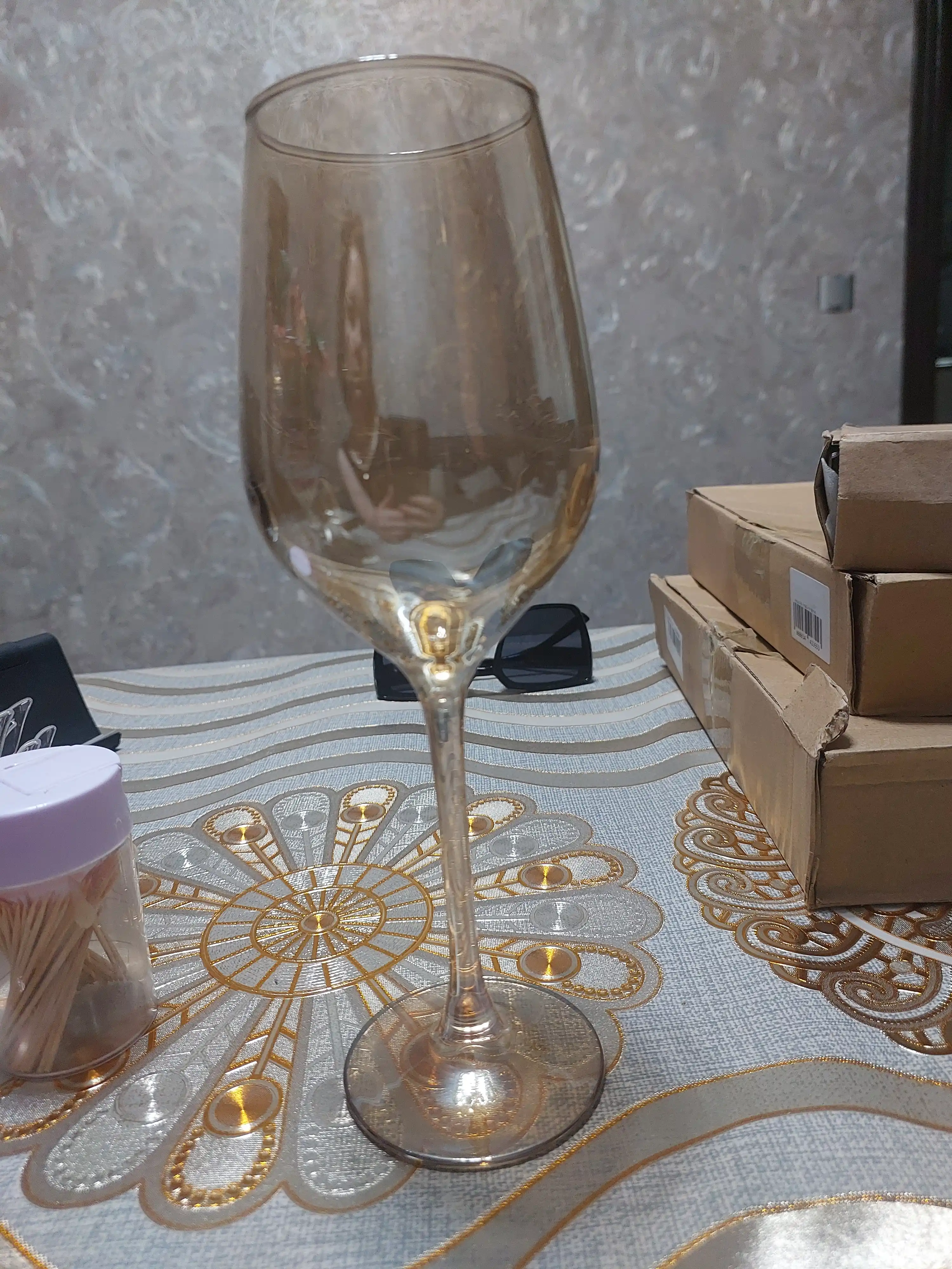 Bokallar Luminarc oltin asal, Golden Honey seriyasi, 5 turdagi