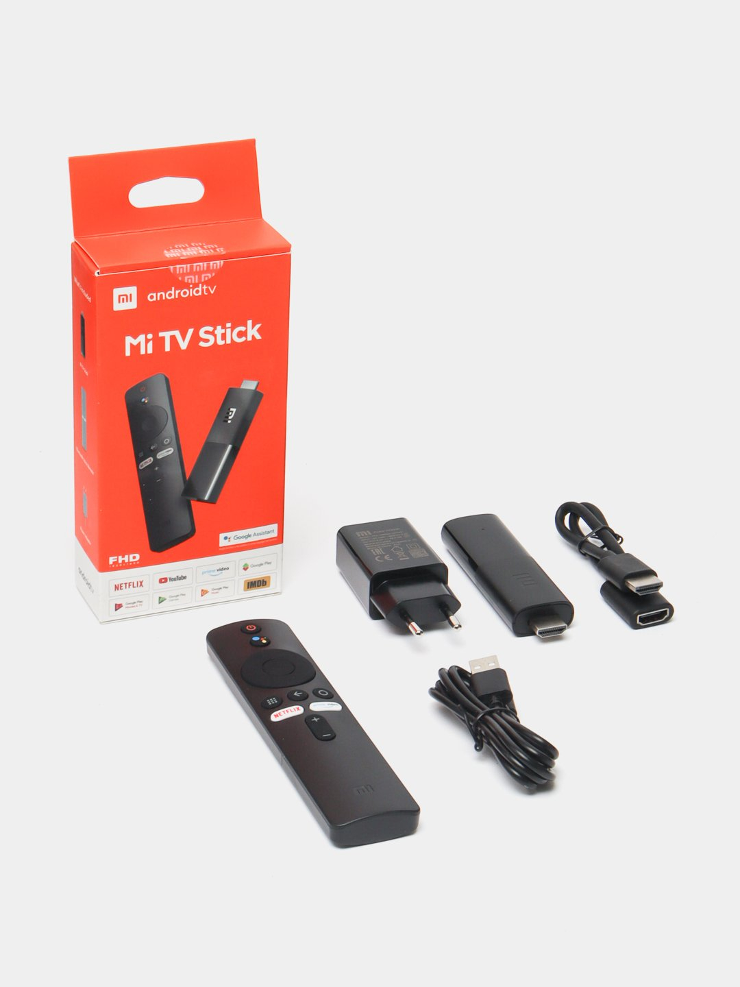 ТВ приставка Mi Tv Stick FHD, Android TV купить по низким ценам в ...