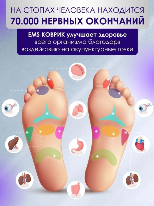 Массажер мио, стимулятор для ног EMS Foot Massager