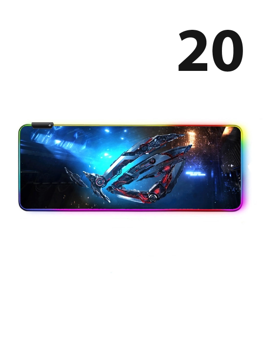 Коврики для мыши, с RGB подсветкой, 800 * 300, 4 мм