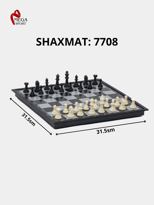 Magnitli shaxmat plastik stol o'yin