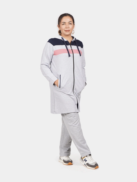 Ayollar sport komplekti, bir razmer kichik 100% PAXTA