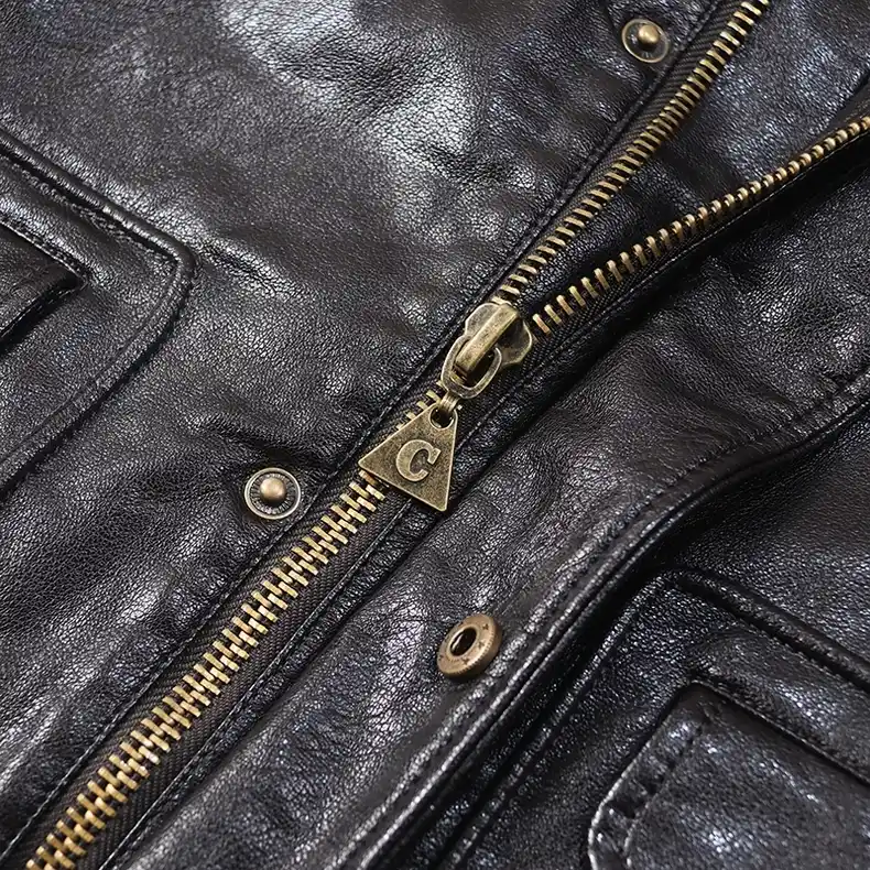 Charm kurta erkaklar uchun, charmdan, aviator Carrera Classic, erkaklar bomber modeli