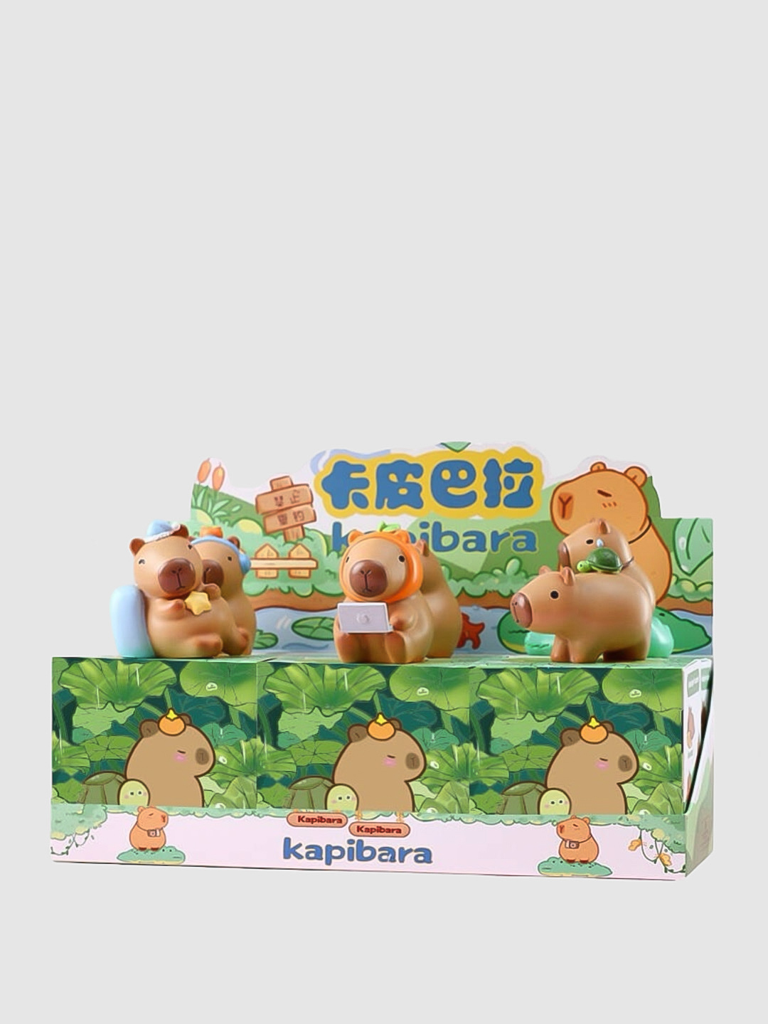 Коллекционные фигурки Капибара, рандомные, 1 шт - 