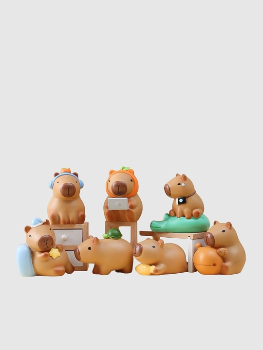 Коллекционные фигурки Капибара, рандомные, 1 шт
