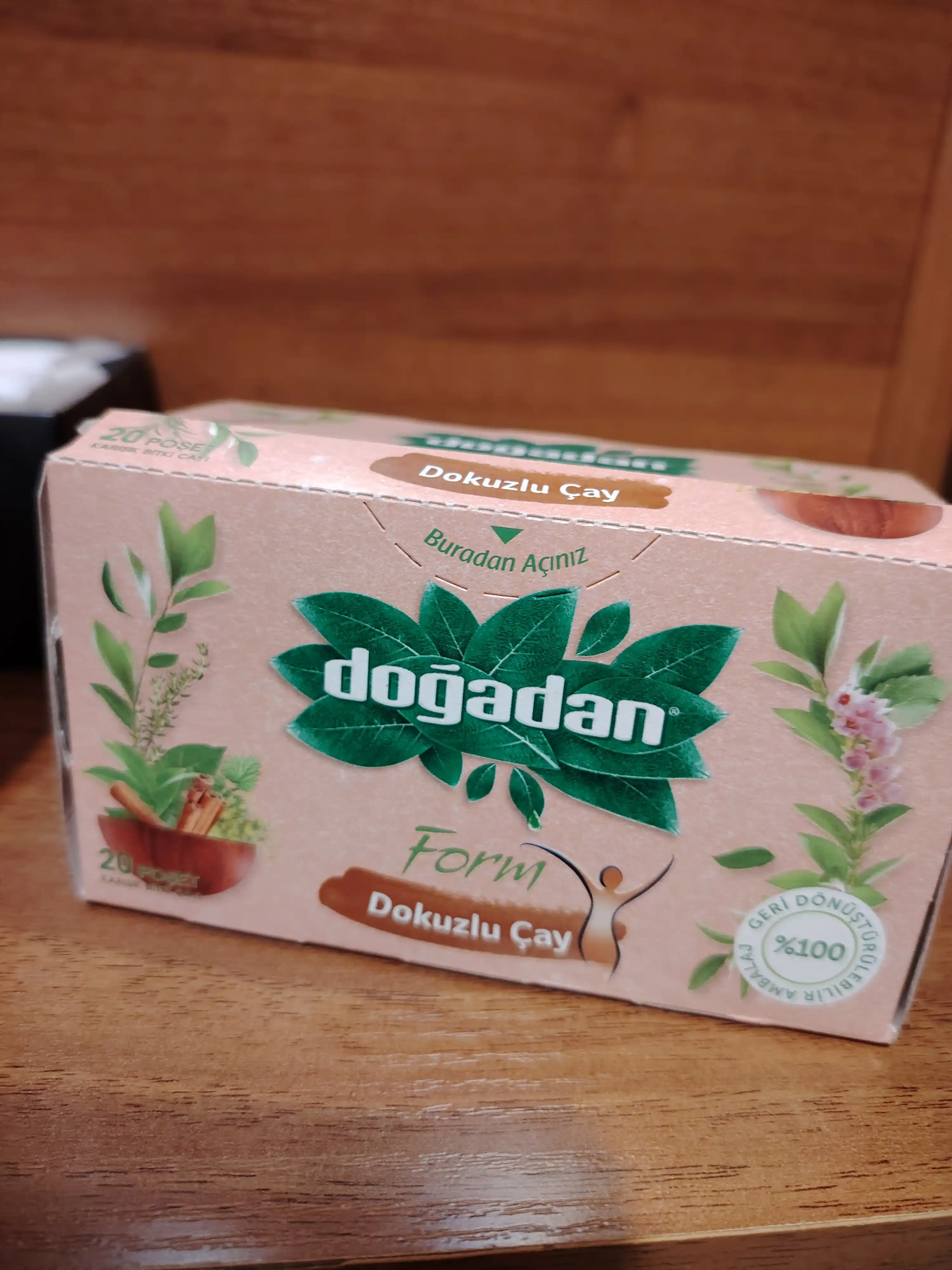 Турецкий чай для похудения Dogadan Form, 20 пакетиков, 6 видов