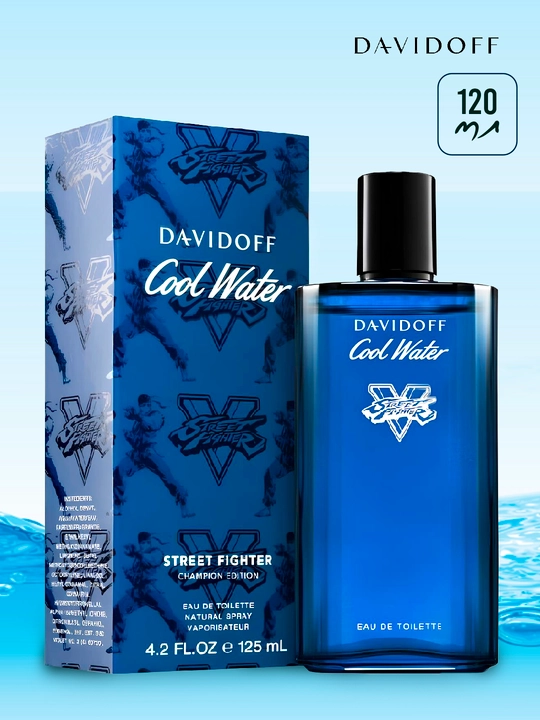 Туалетная вода для мужчин DAVIDOFF Cool Water street Fighter, 125 мл - 