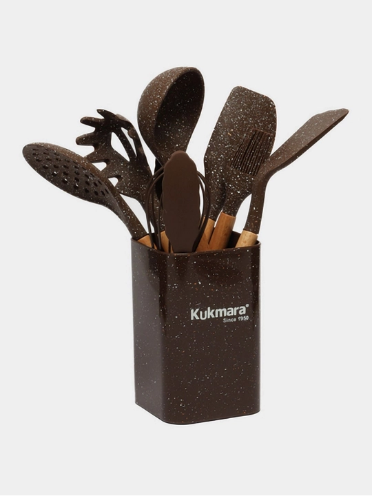 Kukmara oshxona asboblari to'plami, silikon