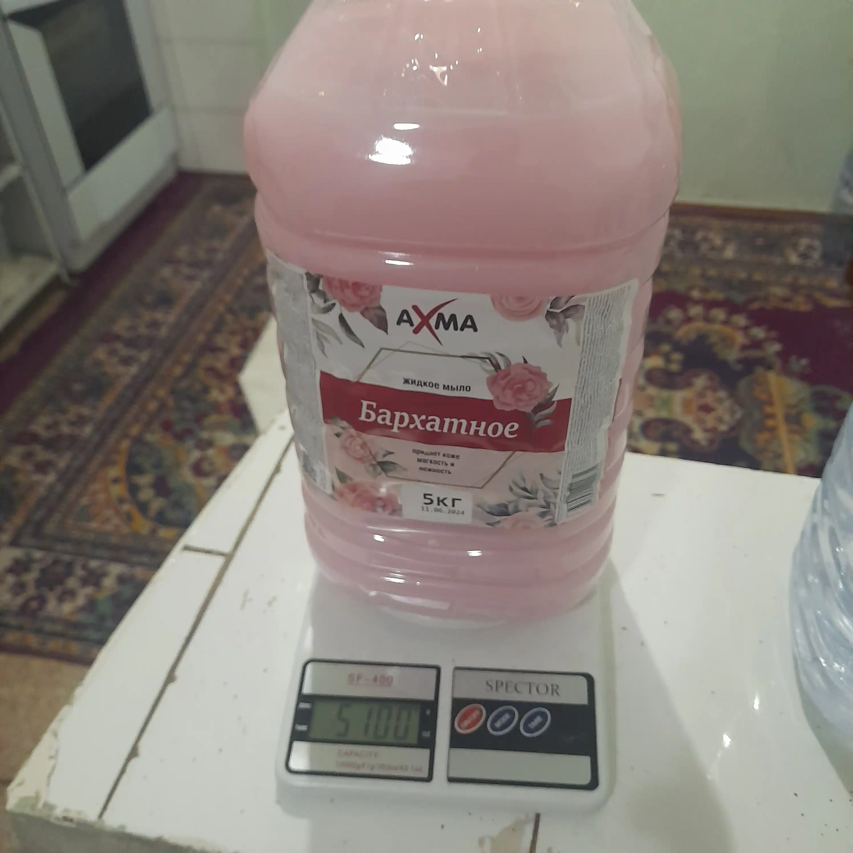 Suyuq sovun Axma, baxmal, 5 kg