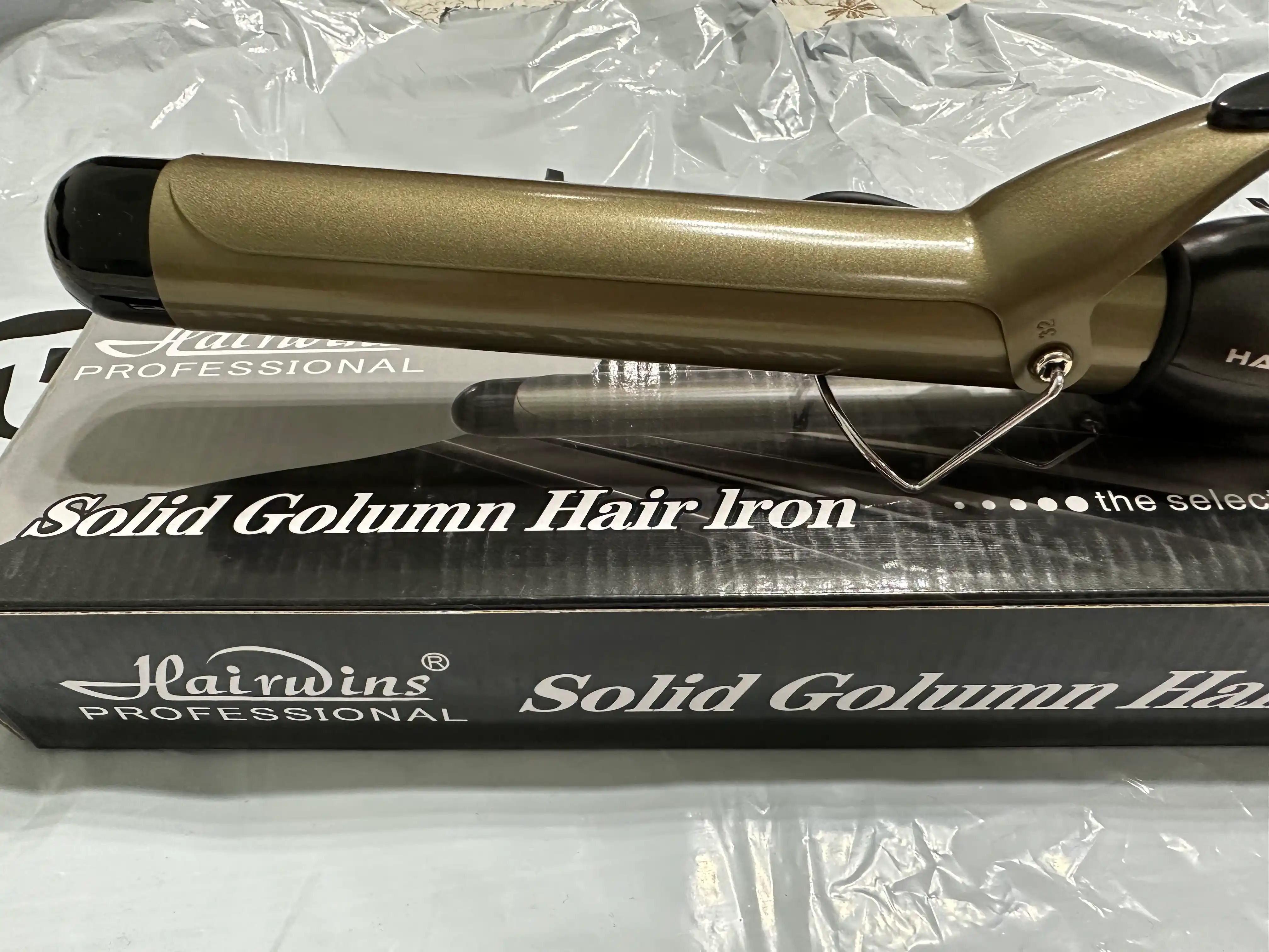 Professional ployka dazmol Hairwins HW-8810 soch turmaklash uchun, harorat nazorati