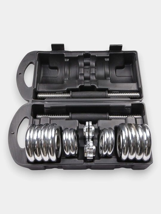 Gantel to'plami + yig'iladigan shtangalar, bir holatda, 15 kg