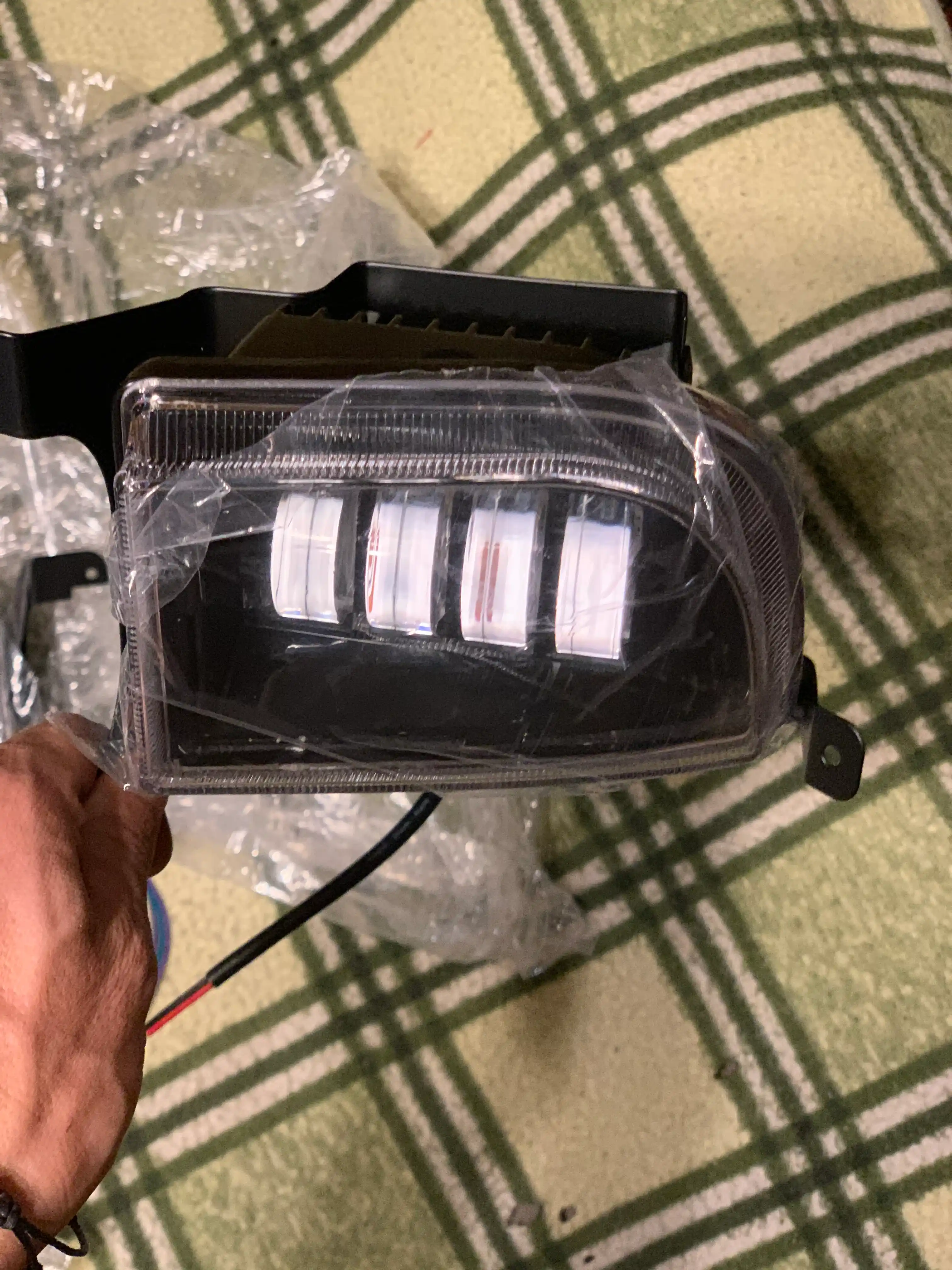 Противотуманные LED фары для Lacetti, белого и белого-желтого цвета, 2 в 1