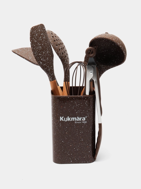 Kukmara oshxona asboblari to'plami, silikon