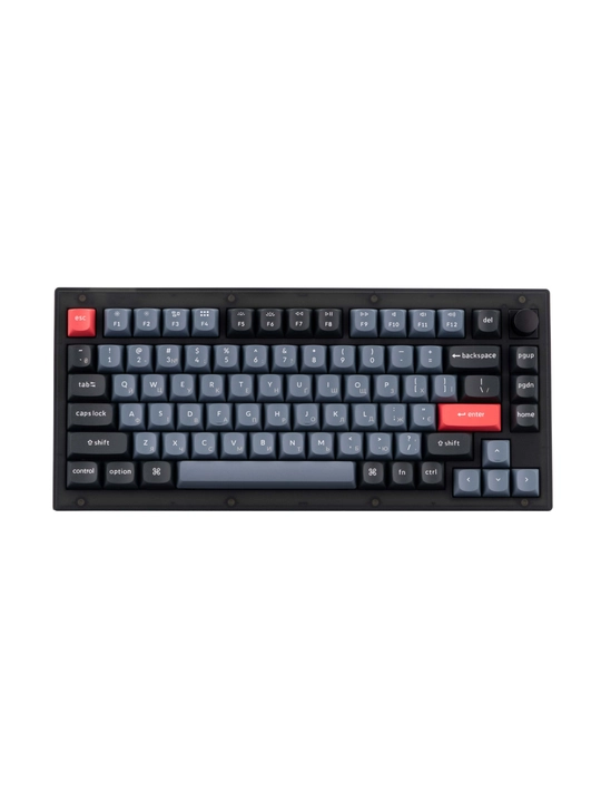 Simli mexanik oyin klaviaturasi Keychron V1 QMK, Hot-Swap, RGB, V1C