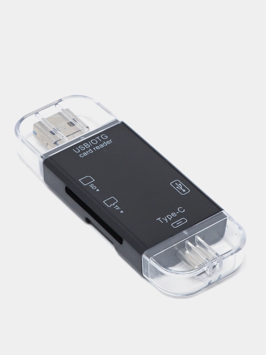 Kartrider, OTG, USB, adapter fleshka uchun, Type-C, Micro USB yoki USB OTG