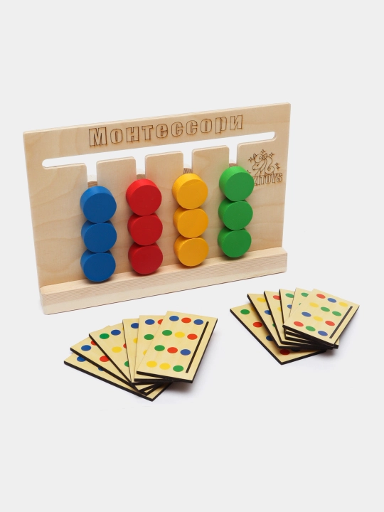 Игрушки деревянные для развития мелкой моторики