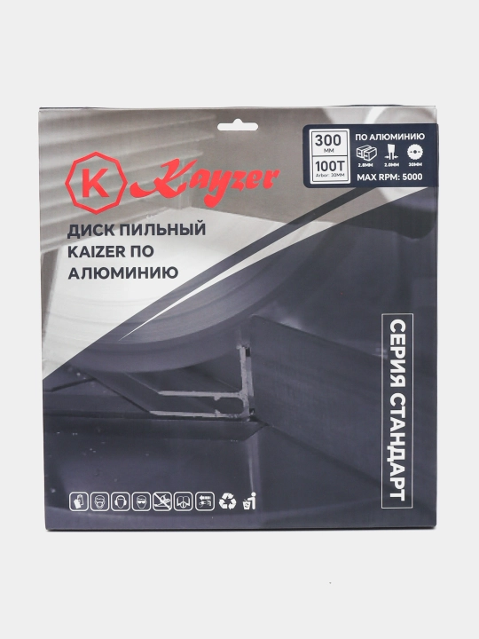 Пильный диск по алюминию, 300 * 30 * 100 T, Kayzer