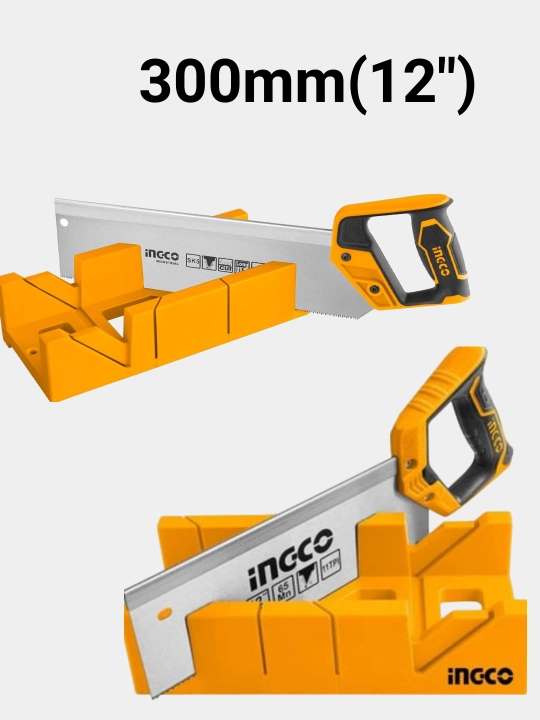 Стусло пласмассовое, пила 300 мм INGCO HMBSK30082 - 