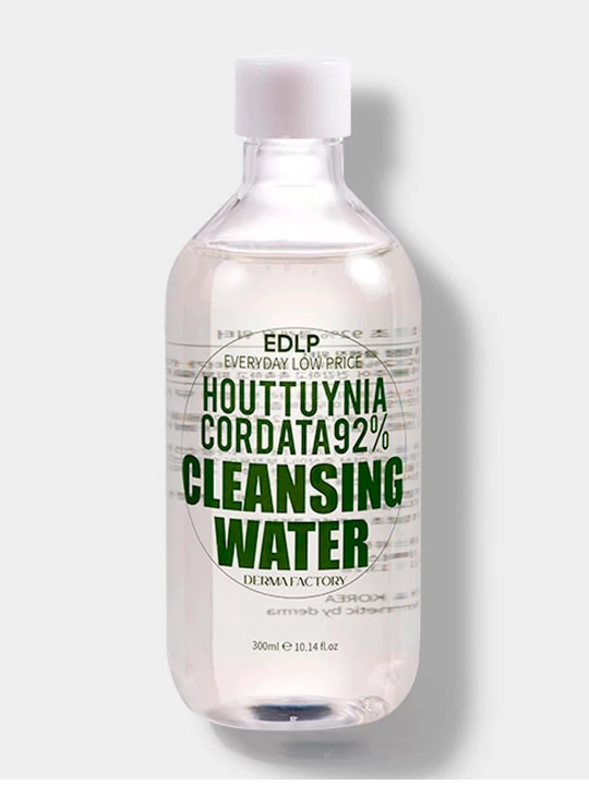Очищающая вода для умывания Houttuynia Cordata 92% Cleansing Water - 